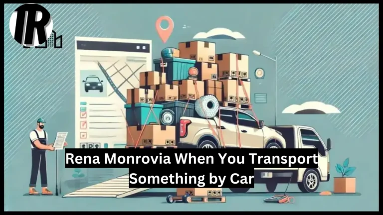 Rena Monrovia When You Transport Something by Car